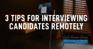 computer on desk tips for interviewing remotely